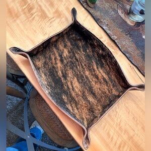 Cowhide Tray